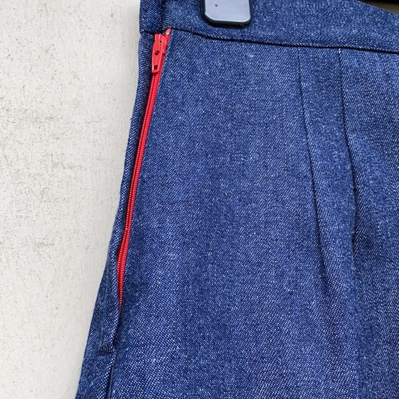 Retro Denim Pencil Skirt - Picture 4 of 6
